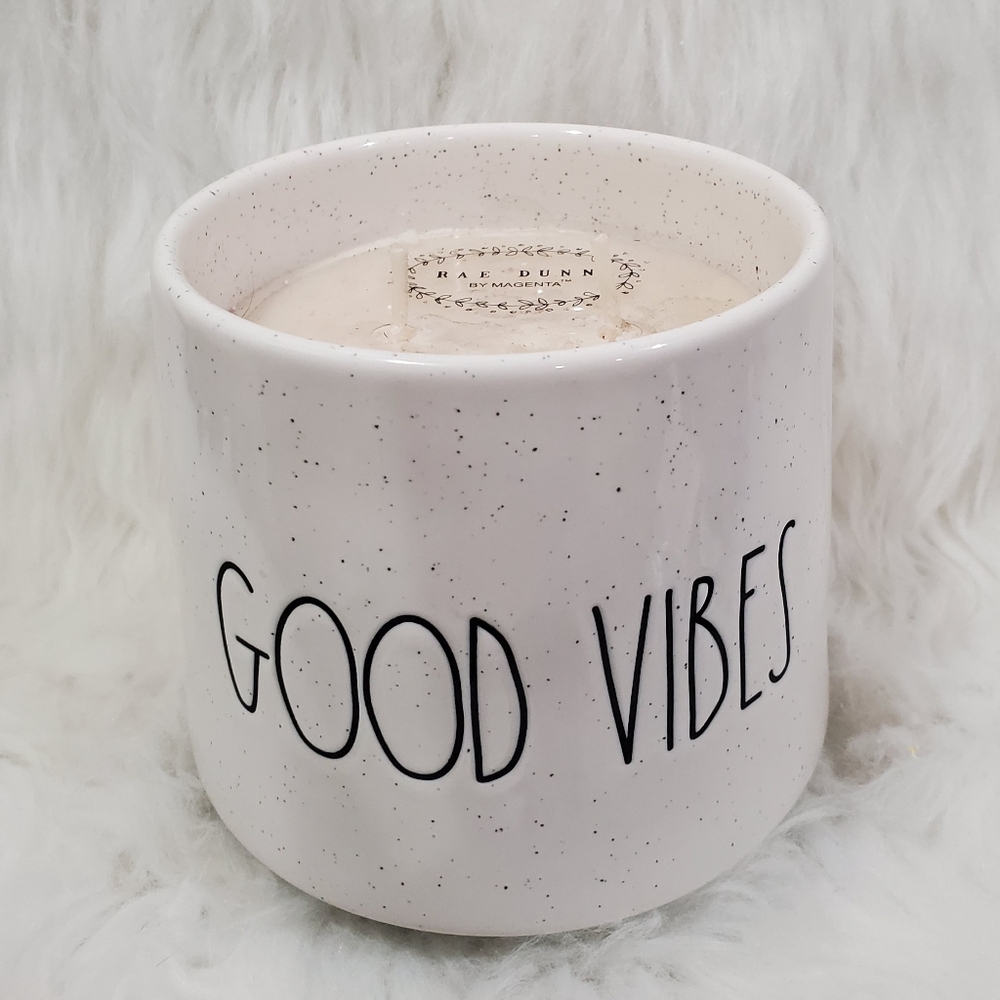 Rae Dunn By MAGENTA Good Vibes Candle